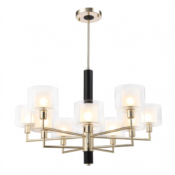 Подвесная люстра Crystal Lux MAESTRO SP-PL5+5 GOLD