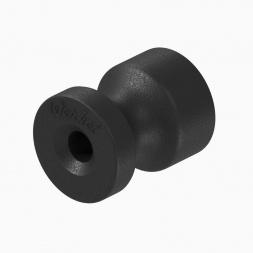 Изолятор Werkel Vintage черный матовый (100шт) W6433408 4690389202834