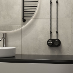 Изолятор Werkel Vintage черный матовый (100шт) W6433408 4690389202834