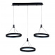 Подвесной светодиодный светильник iLedex Libra D075-3 BK