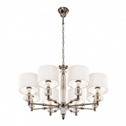 Подвесная люстра iLamp Alexa P2404-8 Nickel