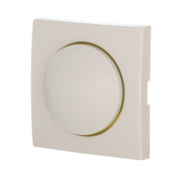 Накладка LK Studio светорегулятора с желтой световой индикацией (бежевый) LK60 867101-1