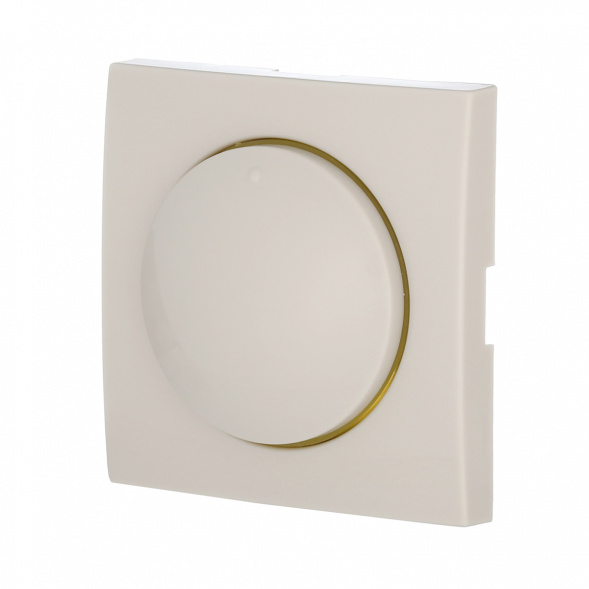 Накладка LK Studio светорегулятора с желтой световой индикацией (бежевый) LK60 867101-1