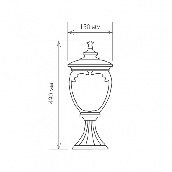 Уличный светильник Elektrostandard Andromeda a027999