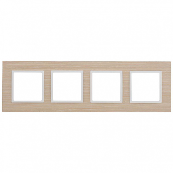 Рамка 4-постовая ЭРА Elegance 14-5304-01 Б0049151