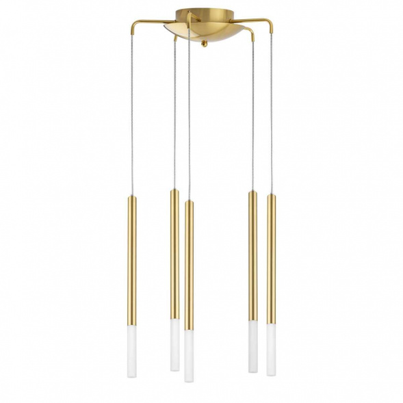 L5T747133 Люстра TUBO LED 25W 1250LM 360G ЗОЛОТО 3000K