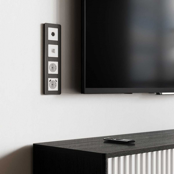 Розетка Werkel Ethernet RJ-45 (белый матовый) W1181061 4690389192197