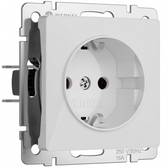 Розетка Werkel с заземлением W1171041 4690389197314