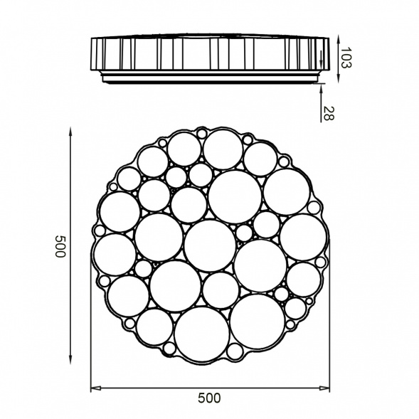 Потолочный светильник Vele Luce Bible VL7156L01