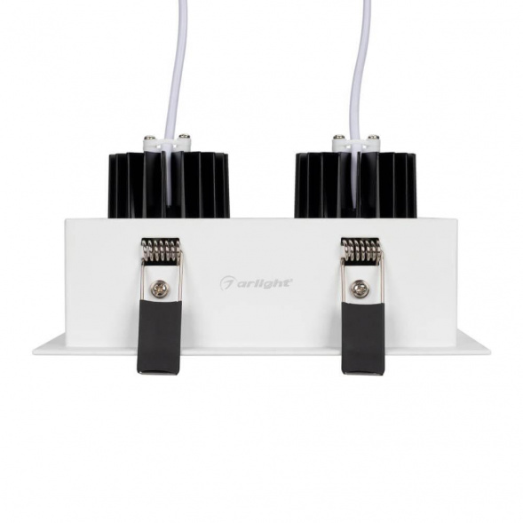 Встраиваемый светодиодный светильник Arlight CL-Kardan-S180x102-2x9W Day 024138