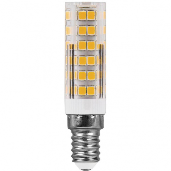 Лампа светодиодная Feron E14 7W 6400K прозрачная LB-433 25986