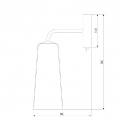 Бра Eurosvet Omber 70137/1 латунь