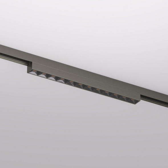 Трековый светодиодный светильник Denkirs Shine Grill DK5771-DN