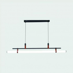 Подвесной светодиодный светильник iLedex Zoom 9498P-32W-3000K BK-BR-WH