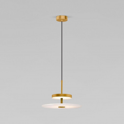 Подвесной светодиодный светильник Eurosvet Thasos 40342 LED латунь