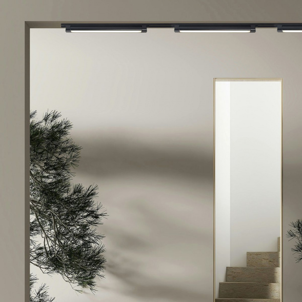 Трековый светильник однофазный Crystal Lux CLT 0.31 010 40W BL M4000К