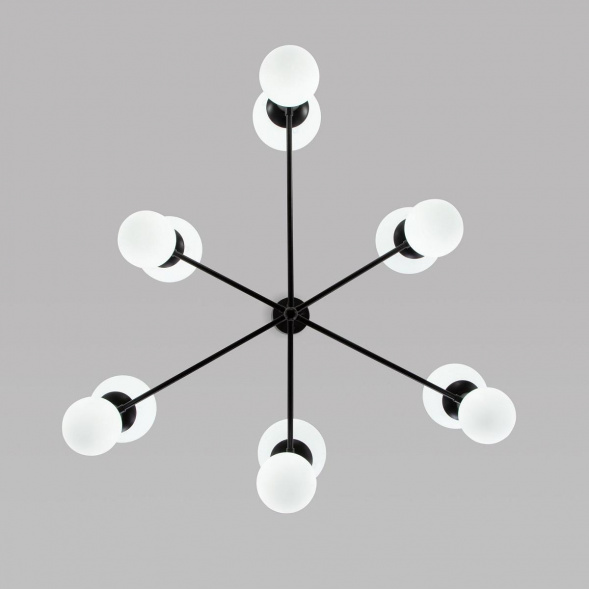 Подвесная люстра Eurosvet Bubble 30182 черный