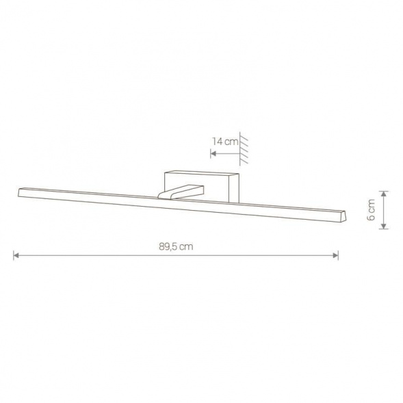 Подсветка для зеркал Nowodvorski Van Gogh Led 9175