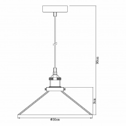 Подвесной светильник Lucide Doris 15368/30/60