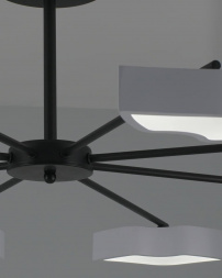 Потолочная светодиодная люстра Moderli Hight V1141-8CL