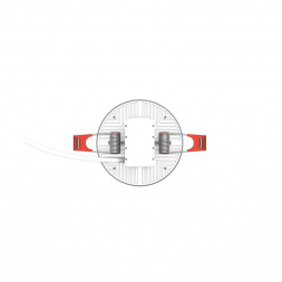 Встраиваемый светодиодный светильник Gauss Elementary Adjustable Frameless 9034460209