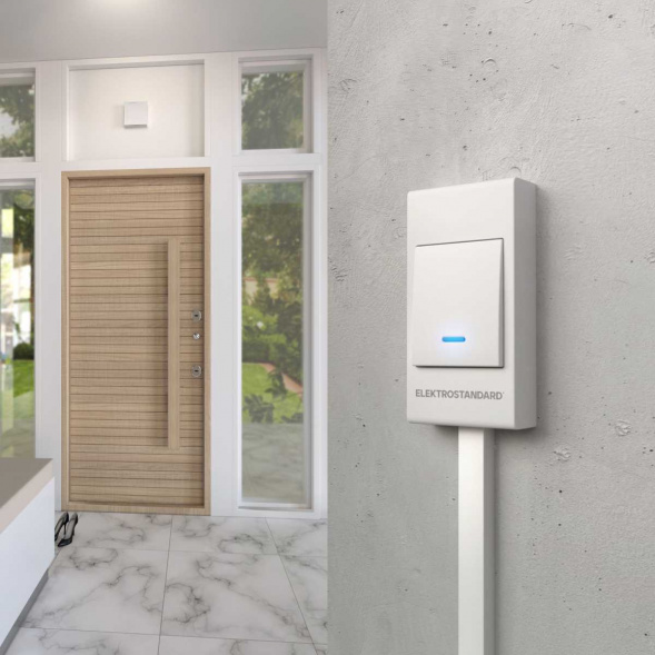 Звонок электромеханический Elektrostandard DBQ26M WM белый a055431