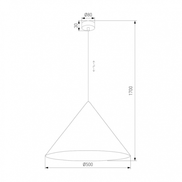 Подвесной светильник TK Lighting 10090 Cono
