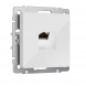 Розетка Ethernet RJ-45 cat. 6A экранированная (белый) W5120101/ a069683