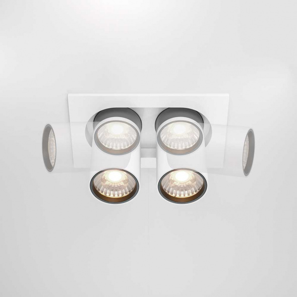 Встраиваемый светодиодный спот Maytoni Technical Hidden DL045-02-10W4K-W