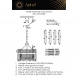 Подвесная люстра Aployt Melisa APL.747.03.06