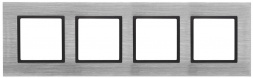 Рамка 4-постовая ЭРА Elegance 14-5204-41 Б0034563