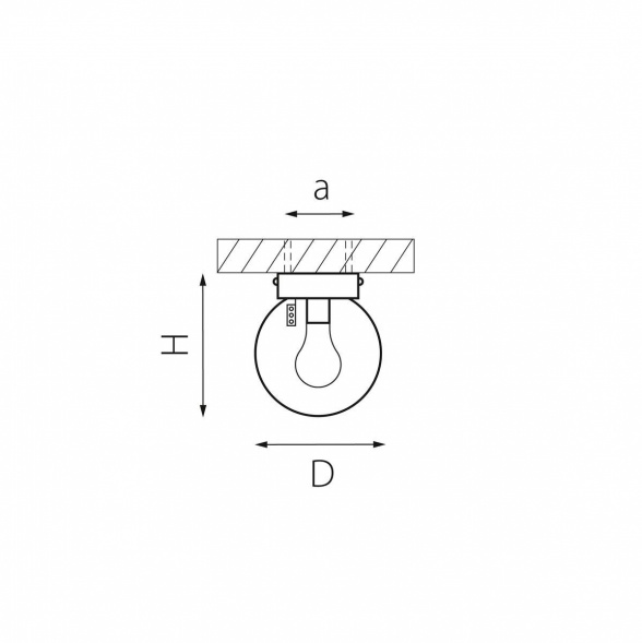 Уличный светильник Lightstar Bolla 373010