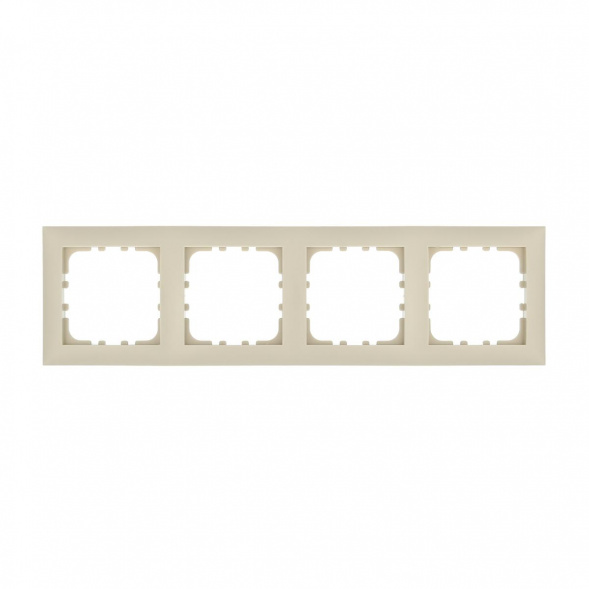 Рамка LK Studio 4-постовая (бежевый) LK60 864401-1