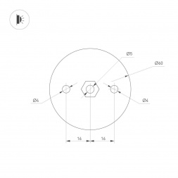 Бра Arlight SP-Picaso-M-Turn-L700-12W Day4000 037346