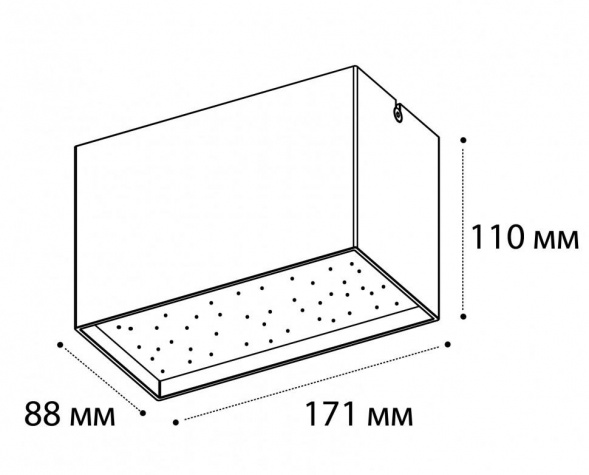 Потолочный светодиодный светильник Italline DL 3029 white 4000K