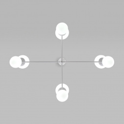 Подвесная люстра Eurosvet Bubble 30182/8 белый