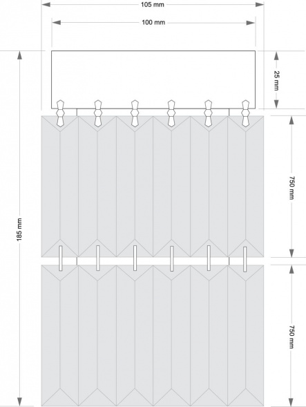 Накладной светильник KUTEK ELLINI ELL-OCZ-1(N)105/II