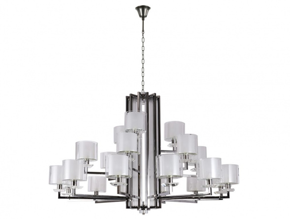 Подвесная люстра Newport Alexandra 4412+6+3/C black glossy М0068531