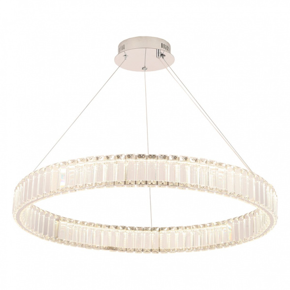 Подвесной светодиодный светильник Crystal Lux Musika SP70W Led Chrome