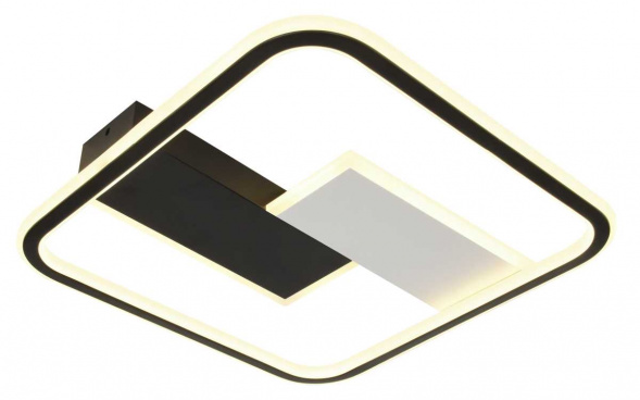 Светильник потолочный светодиодный ЭРА Модерн Henri CLL-1-104-RC BK Б0069747