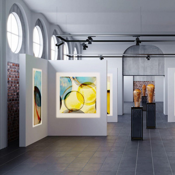 Трековый светодиодный светильник Arlight LGD-Calipso-4TR-R85-20W Day4000-Mix 046734