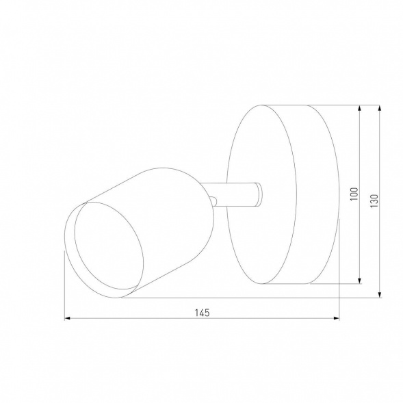 Спот TK Lighting 6265 Top Black White