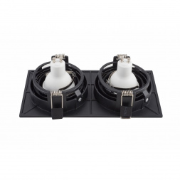 Встраиваемый светильник Denkirs Roto DK2122-BK