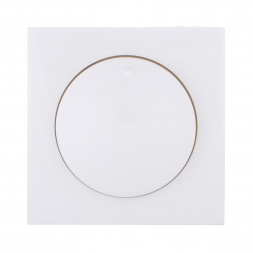 Накладка LK Studio светорегулятора с желтой световой индикацией (белый) LK80 847104-1