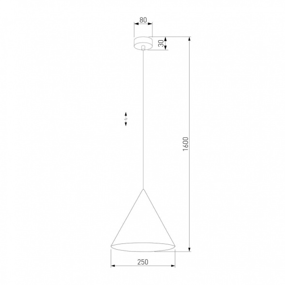 Подвесной светильник TK Lighting 10077 Cono