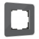 Рамка Werkel Elite на 1 пост графит W0012440 4690389180675