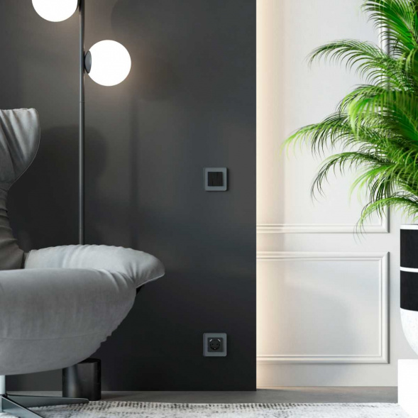 Рамка Werkel Elite на 1 пост графит W0012440 4690389180675