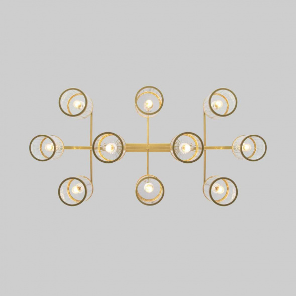 Потолочная люстра Eurosvet 60144/10 золото