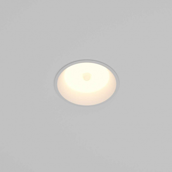 Встраиваемый светильник Maytoni Technical Downlight DL055-8W3K-SEN-W