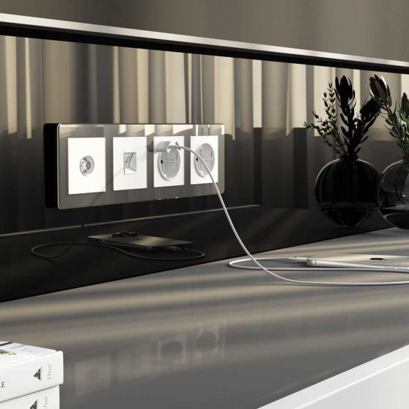 ТВ-розетка Werkel оконечная W1183041 4690389197369